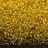 Бисер чешский PRECIOSA круглый 10/0 87010 желтый, серебряная линия внутри, 1 сорт, 50г - Бисер чешский PRECIOSA круглый 10/0 87010 желтый, серебряная линия внутри, 1 сорт, 50г