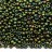 Бисер японский MIYUKI круглый 11/0 #2020 зеленый, матовый металлизированный ирис, 10 грамм - Бисер японский MIYUKI круглый 11/0 #2020 зеленый, матовый металлизированный ирис, 10 грамм