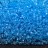 Бисер чешский PRECIOSA Богемский граненый, рубка 12/0 60010 голубой прозрачный, около 10 грамм - Бисер чешский PRECIOSA Богемский граненый, рубка 12/0 60010 голубой прозрачный, около 10 грамм