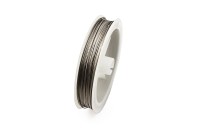 Тросик ювелирный (ланка), толщина 0,70мм, цвет стальной, 1017-042, 5м