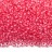 Бисер чешский PRECIOSA круглый 10/0 38398 прозрачный, розовая линия внутри, 20 грамм - Бисер чешский PRECIOSA круглый 10/0 38398 прозрачный, розовая линия внутри, 20 грамм