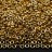 Бисер MIYUKI Spacer 2,2х1 мм #0193 светлое золото 24К снаружи, 5 грамм - Бисер MIYUKI Spacer 2,2х1 мм #0193 светлое золото 24К снаружи, 5 грамм