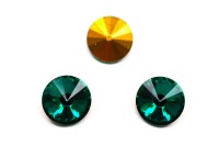 Риволи Matubo 12mm Czech Glass, цвет RV024 Zircon, 12-RV024, 1шт