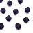 Бусины биконусы хрустальные 4мм, цвет DEEP TANZANITE MATT, 746-118, 20шт - Бусины биконусы хрустальные 4мм, цвет DEEP TANZANITE MATT, 746-118, 20шт