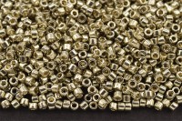 Бисер японский MIYUKI Delica цилиндр 11/0 DB-1851 Duracoat Galvanized, светлое олово, 5 грамм