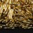 Бисер японский Miyuki Twisted Bugle 12мм #0003 золото, серебряная линия внутри, 10 грамм - Бисер японский Miyuki Twisted Bugle 12мм #0003 золото, серебряная линия внутри, 10 грамм