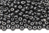 Бисер чешский PRECIOSA круглый 6/0 22022 серый, PermaLux, 50г