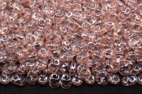 Бусины SuperDuo 2,5х5мм, отверстие 0,8мм, цвет 70120/14400 розалин глянцевый, 706-182, 10г (около 120шт)