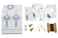 Набор для изготовления серег "Океан" Beadsmith, 59-093, 1шт