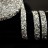 Кристальная ткань, ширина 1 см, цвет черный алмаз, материал стразы/каучук, 55-015, около 5см - Кристальная ткань, ширина 1 см, цвет черный алмаз, материал стразы/каучук, 55-015, около 5см