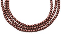 Жемчуг Preciosa, цвет 70191 матовый коричневый, 3мм, 10шт