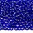Бисер чешский PRECIOSA круглый 10/0 37080 синий, серебряная линия внутри, 5 грамм - Бисер чешский PRECIOSA круглый 10/0 37080 синий, серебряная линия внутри, 5 грамм