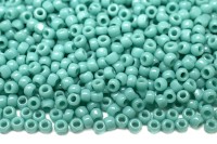 Бисер японский TOHO CHARLOTTE граненый 15/0 #0055 бирюзовый, непрозрачный, 5 грамм