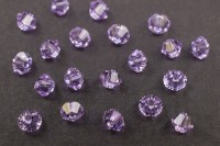 Бусина биконус Swarovski 5328 #371 3мм Violet, 5328-3-371, 20шт