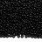 Бисер японский MIYUKI круглый 11/0 #0401SF черный, полуматовый непрозрачный, 10 грамм - Бисер японский MIYUKI круглый 11/0 #0401SF черный, полуматовый непрозрачный, 10 грамм