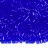 Бисер чешский PRECIOSA рубка (трубочка) 13/0 30030 синий прозрачный, 25г - Бисер чешский PRECIOSA рубка (трубочка) 13/0 30030 синий прозрачный, 25г