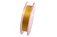 Ювелирный тросик SakuLux7 Flexy7, 0,35мм, 10м, цвет золото, 1017-117