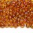 Бисер японский TOHO круглый 6/0 #0162C топаз, радужный прозрачный, 10 грамм - Бисер японский TOHO круглый 6/0 #0162C топаз, радужный прозрачный, 10 грамм
