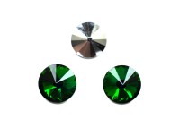Риволи Matubo 12mm Czech Glass, цвет RV023 Zircon vitral, 12-RV023, 1шт