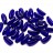 Бусины Chilli beads 4х11мм, два отверстия 0,9мм, цвет 30090 синий, 702-023, 10г (около 35шт) - Бусины Chilli beads 4х11мм, два отверстия 0,9мм, цвет 30090 синий, 702-023, 10г (около 35шт)