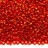 Бисер чешский PRECIOSA круглый 10/0 97050 красный, серебряная линия внутри, квадратное отверстие, 2 сорт, 50г - Бисер чешский PRECIOSA круглый 10/0 97050 красный, серебряная линия внутри, квадратное отверстие, 2 сорт, 50г