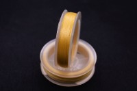 Нить для бисера Титан 100 Spark beads, диаметр 0,1мм, длина 100м, цвет 2518 желтый, полиэстер, 1030-177, 1шт