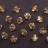 Бусина биконус Swarovski 5328 #001 GSHA 4мм Golden Shadow, 5328-4-001-205, 20шт - Бусина биконус Swarovski 5328 #001 GSHA 4мм Golden Shadow, 5328-4-001-205, 20шт