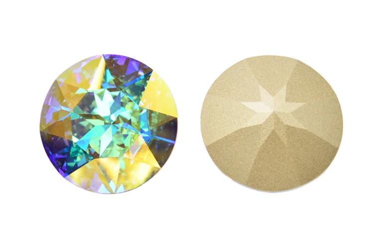 Кристалл Swarovski #1201 круглый 27мм, цвет #001 прозрачный, радужный, 1201-AB, 1шт Кристалл Swarovski #1201 круглый 27мм, цвет #001 прозрачный, радужный, 1201-AB, 1шт