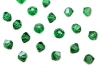 Бусина биконус Swarovski 5328 #336 3мм Majestic Green, 5328-3-336, 20шт