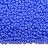 Бисер чешский PRECIOSA Граненый Шарлотта 11/0 33020 голубой непрозрачный, около 10 грамм - Бисер чешский PRECIOSA Граненый Шарлотта 11/0 33020 голубой непрозрачный, около 10 грамм
