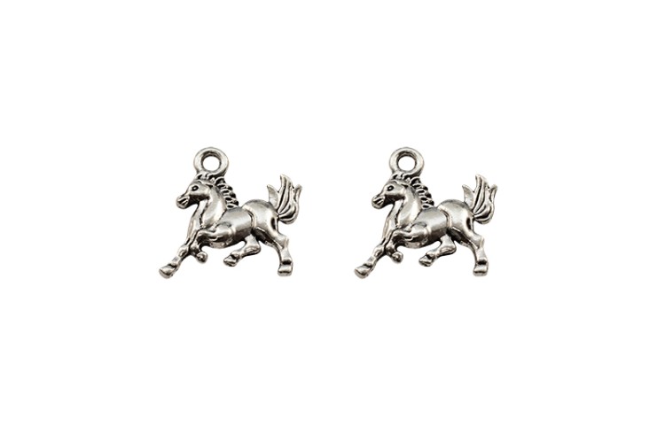 Подвеска Лошадь 16,5х13,5х2мм, отверстие 2мм, цвет античное серебро, сплав металлов, 22-256, 2шт Подвеска Лошадь 16,5х13,5х2мм, отверстие 2мм, цвет античное серебро, сплав металлов, 22-256, 2шт