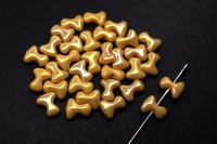 Бусины Tee beads 2х8мм, отверстие 0,5мм, цвет 13020/21415 бежевый непрозрачный, 730-012, 10г (около 50шт)