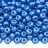 Бисер чешский PRECIOSA круглый 6/0 22020 лазурный синий, PermaLux, 50г - Бисер чешский PRECIOSA круглый 6/0 22020 лазурный синий, PermaLux, 50г