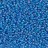 Бисер японский MIYUKI круглый 15/0 #0149FR синий капри, матовый радужный прозрачный, 10 грамм - Бисер японский MIYUKI круглый 15/0 #0149FR синий капри, матовый радужный прозрачный, 10 грамм