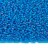 Бисер японский MIYUKI круглый 15/0 #0149FR синий капри, матовый радужный прозрачный, 10 грамм - Бисер японский MIYUKI круглый 15/0 #0149FR синий капри, матовый радужный прозрачный, 10 грамм