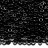 Бисер MIYUKI Spacer 2,2х1 мм #0401 черный, непрозрачный, 5 грамм - Бисер MIYUKI Spacer 2,2х1 мм #0401 черный, непрозрачный, 5 грамм