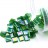 Бисер японский MIYUKI TILA #0179 зеленый, прозрачный радужный, 5 грамм - Бисер японский MIYUKI TILA #0179 зеленый, прозрачный радужный, 5 грамм