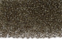 Бисер чешский PRECIOSA круглый 10/0 01141 серый прозрачный, 1 сорт, 50г