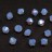 Бусины биконусы хрустальные 4мм, цвет LIGHT SAPPHIRE OPAL AB, 746-068, 20шт - Бусины биконусы хрустальные 4мм, цвет LIGHT SAPPHIRE OPAL AB, 746-068, 20шт