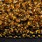 Бисер чешский PRECIOSA Дропс 5/0 17050 золотой, серебряная линия внутри, 50 грамм - Бисер чешский PRECIOSA Дропс 5/0 17050 золотой, серебряная линия внутри, 50 грамм