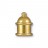 Концевик Пагода TierraCast 15,5х12мм, внутренний диаметр 8мм, отверстие 1мм, цвет золото, 01-0202-25, 1шт - Концевик Пагода TierraCast Золото, 15,5*12мм, внутренний диаметр 8мм, отверстие 1мм, 01-0202-25, 1шт