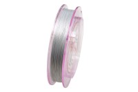 Ювелирный тросик SakuLux7 Flexy7, 0,35мм, 100м, цвет серебро, 1017-125