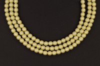 Жемчуг Preciosa, цвет 70551 матовый зелёный чай, 3мм, 10шт