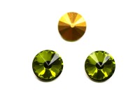 Риволи Matubo 12mm Czech Glass, цвет RV020 Olivine, 12-RV020, 1шт