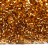 Бисер японский MIYUKI Delica цилиндр 11/0 DB-2521 хрусталь, золотая линия внутри, 5 грамм - Бисер японский MIYUKI Delica цилиндр 11/0 DB-2521 хрусталь, золотая линия внутри, 5 грамм