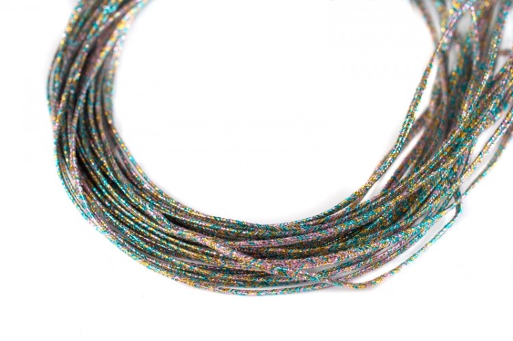 Cутаж 3мм, цвет ST1660 Textured Metallic Rainbow (радуга), 1 метр Cутаж 3мм, цвет ST1660 Textured Metallic Rainbow (радуга), 1 метр