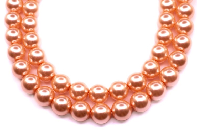 Жемчуг Preciosa Maxima, цвет peach, 8мм, 704-010, 10шт Жемчуг Preciosa Maxima, цвет peach, 8мм, 704-010, 10шт
