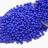 Бисер чешский PRECIOSA круглый 10/0 33040 синий непрозрачный, 20 грамм - Бисер чешский PRECIOSA круглый 10/0 33040 синий непрозрачный, 20 грамм