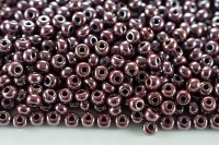 Бисер чешский PRECIOSA круглый 6/0 18600 коричневый непрозрачный, 50г