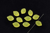 Бусина Лимон 14х10мм, цвет 80130 желтый, 735-100, 10шт